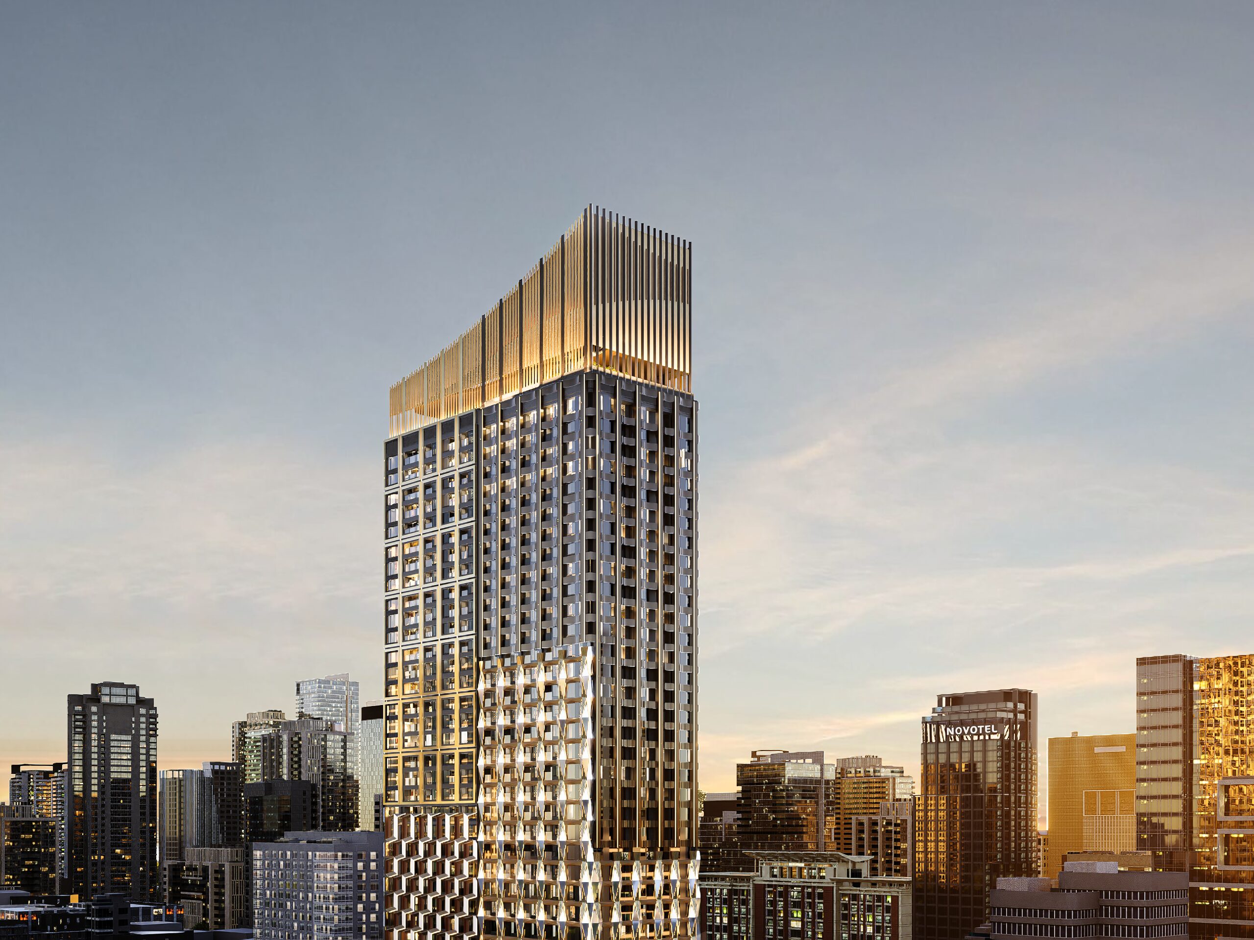 Time Square 9 外観パース